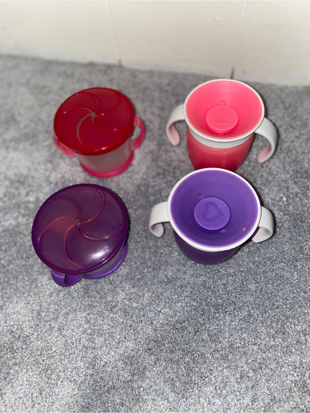 Munchkin Baby Snack Catchers and Sippy Cups Set